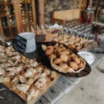 Snack and juice table