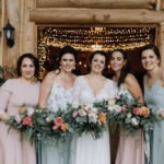 Bride and Bridesmaids