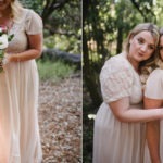 Bride and bridesmaids