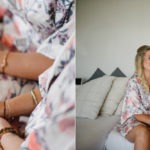 Bridesmaides with champers