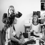 Bride playing guitar