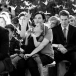 Guest touching crane