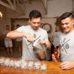 Whiskey in the cigar lounge