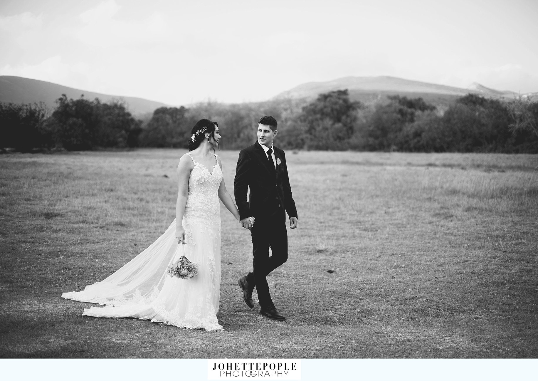 Walking Black and White