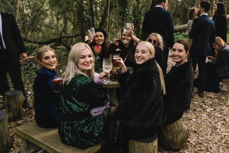 Winter Church Wedding preparation