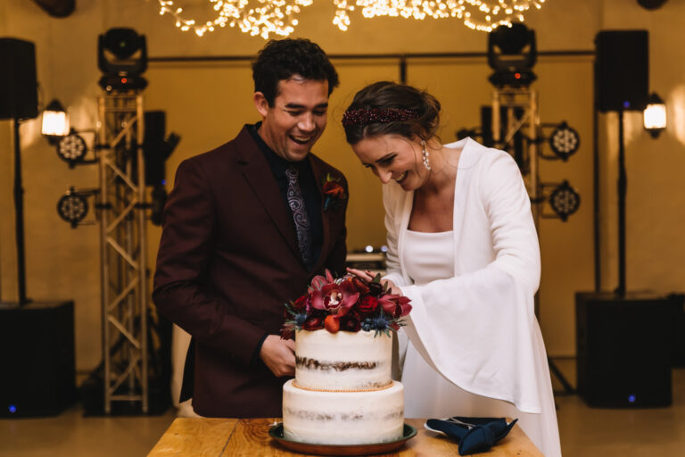 Winter Church Wedding cake