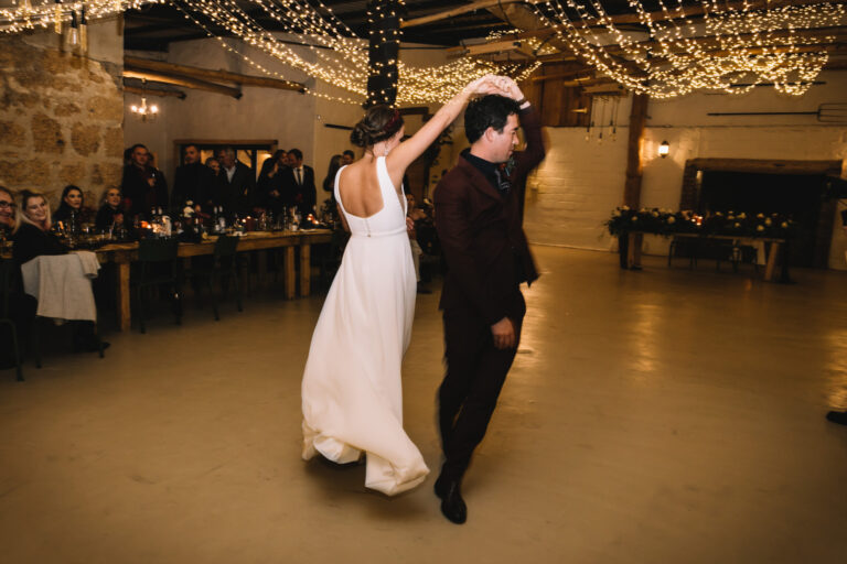 Winter Church Wedding dance