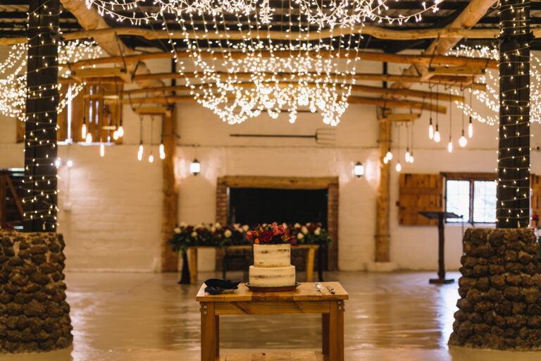 Winter Church Wedding reception venue